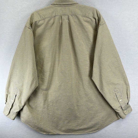 Ralph Lauren Blake Men’s Dress Shirt Sz XXL Yellow/ Blue/White 100% Cotton NWOT - Picture 6 of 8